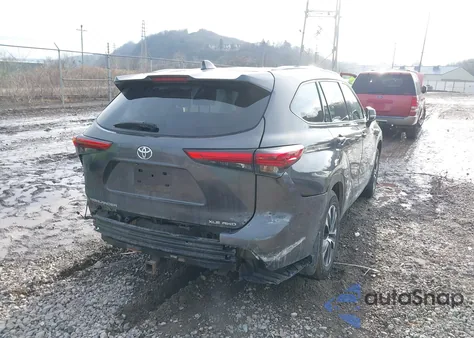 2022 Toyota Highlander Xle from USA, damaged, VIN 5TDGZRBH2NS244202